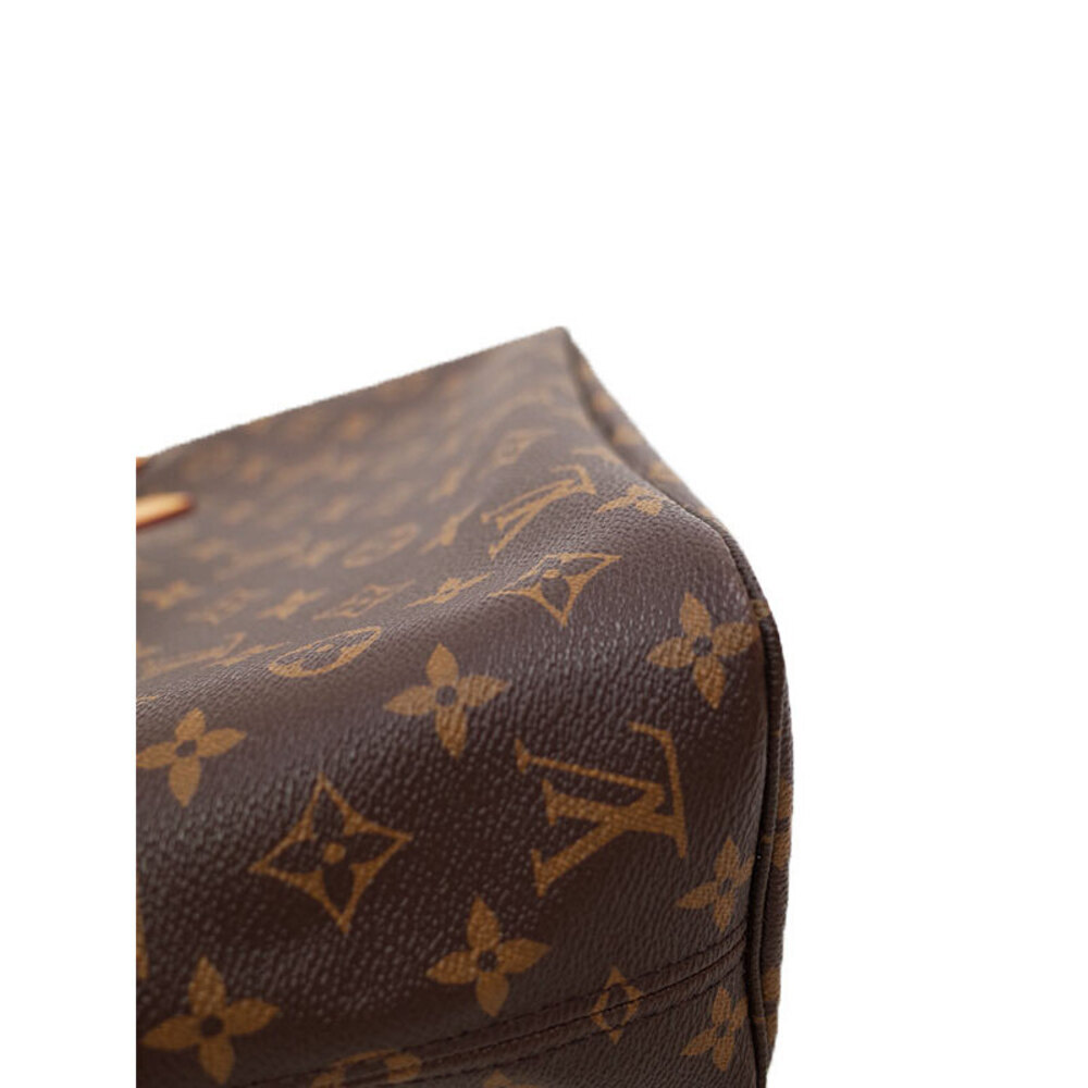 Louis Vuitton Monogram Leather Brown Neverfull Tote Bag - Picture 8 of 8